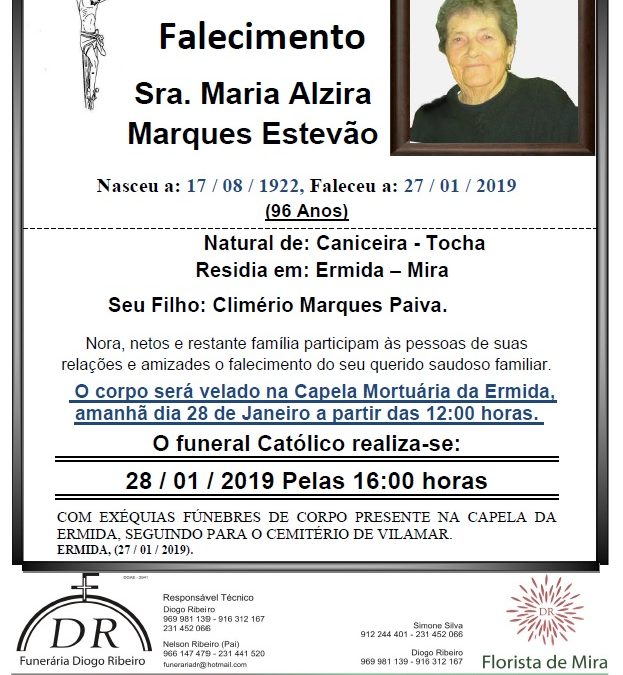Maria Alzira Marques Estevão