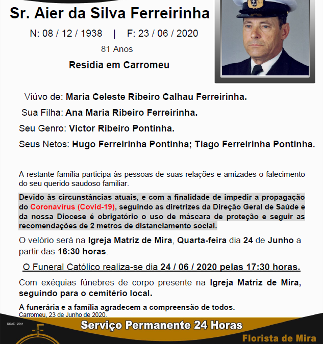 Sr. Aier da Silva Ferreirinha