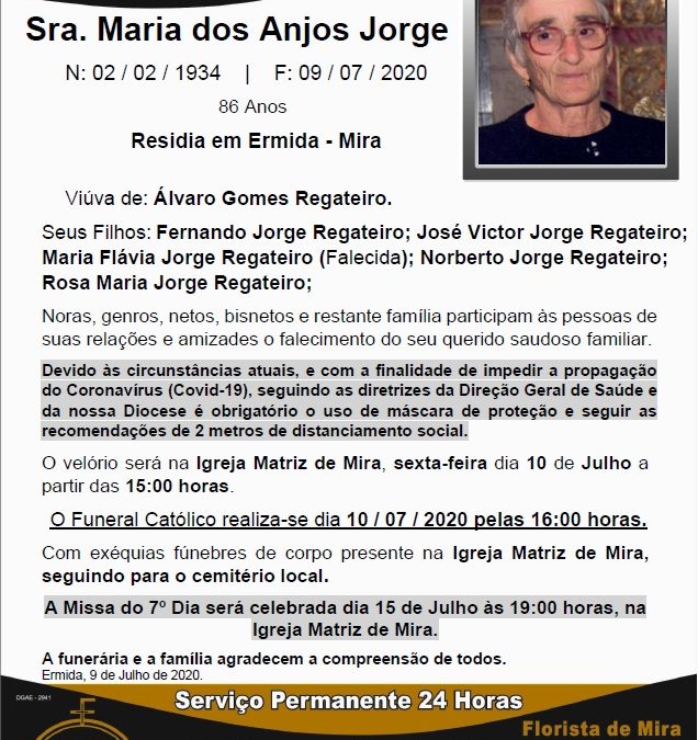 Sra. Maria dos Anjos Jorge