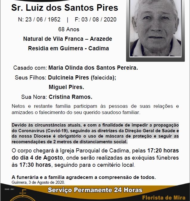 Sr. Luiz dos Santos Pires