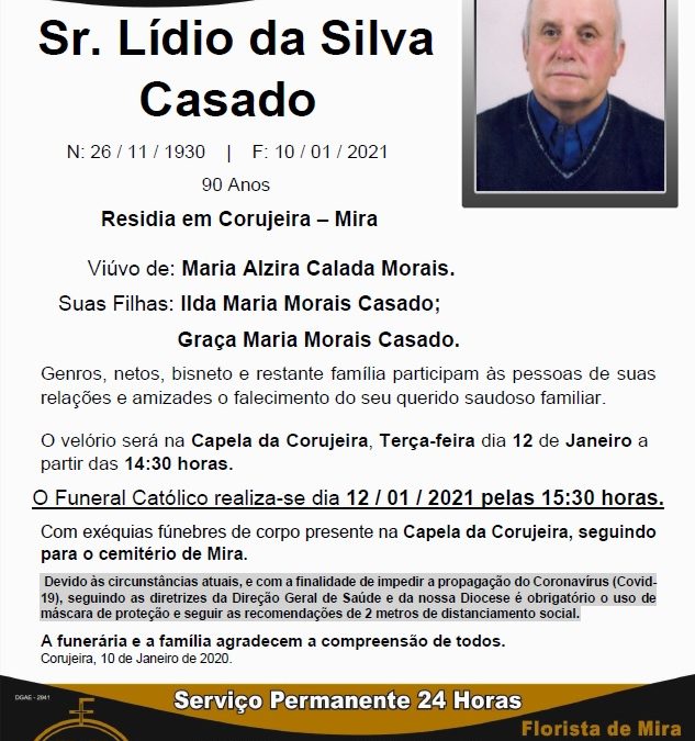 Sr. Lídio da Silva Casado