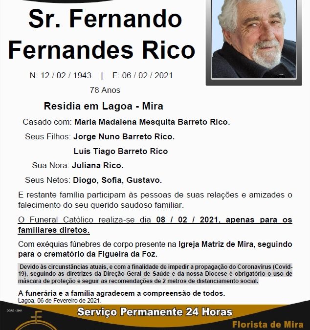 Sr. Fernando Fernandes Rico