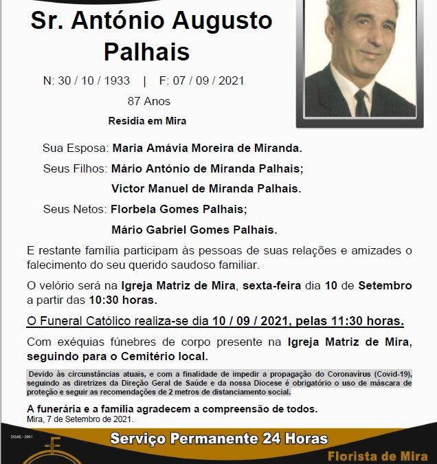 Sr. António Augusto Palhais