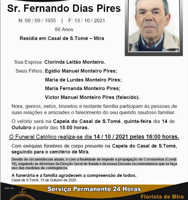 Sr. Fernando Dias Pires