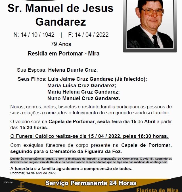 Sr. Manuel de Jesus Gandarez