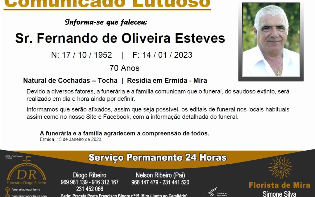 Sr. Fernando de Oliveira Esteves