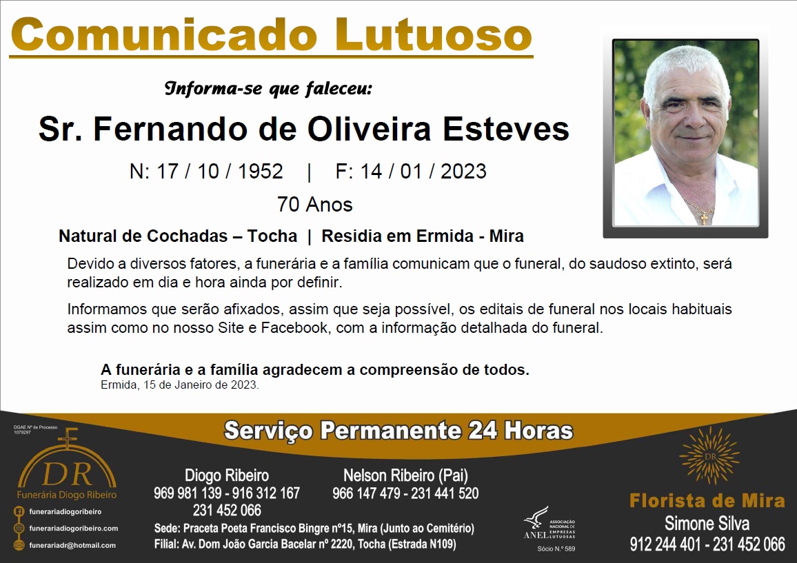 Sr. Fernando de Oliveira Esteves