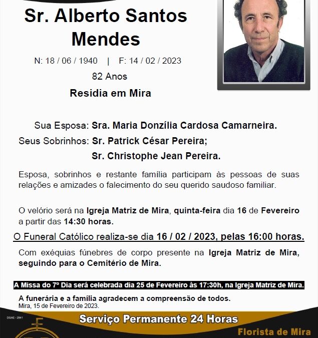 Sr. Alberto Santos Mendes
