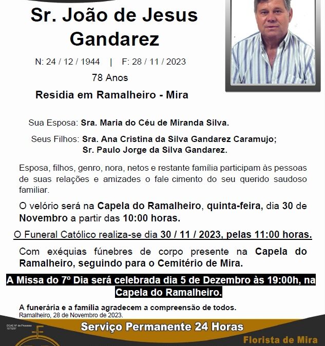 Sr. João de Jesus Gandarez