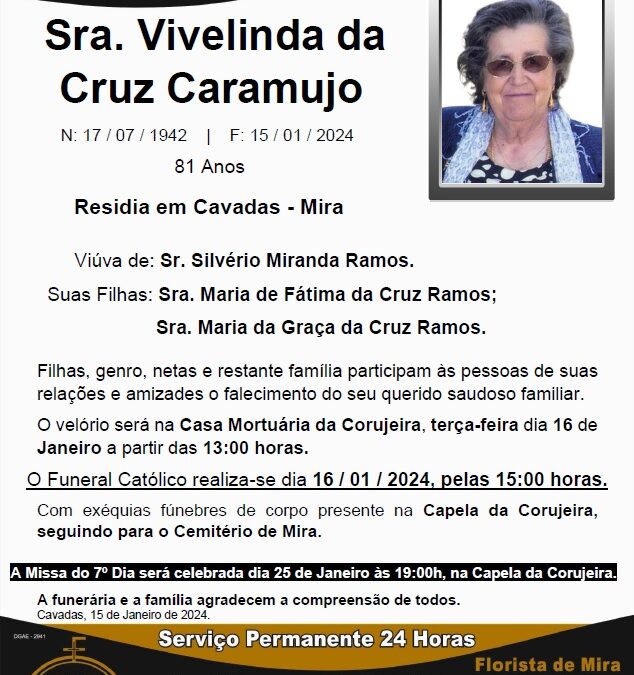 Sra. Vivelinda da Cruz Caramujo