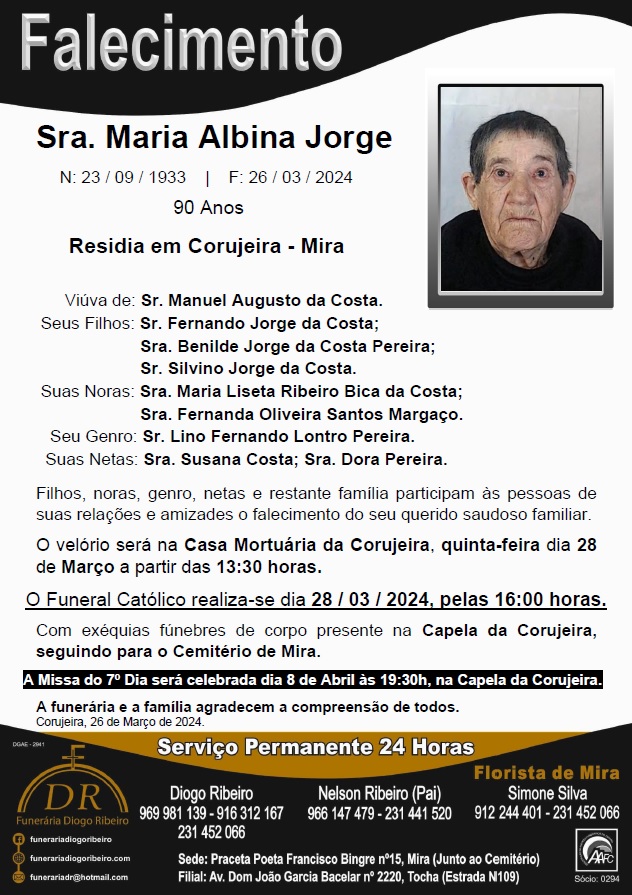 Sra. Maria Albina Jorge