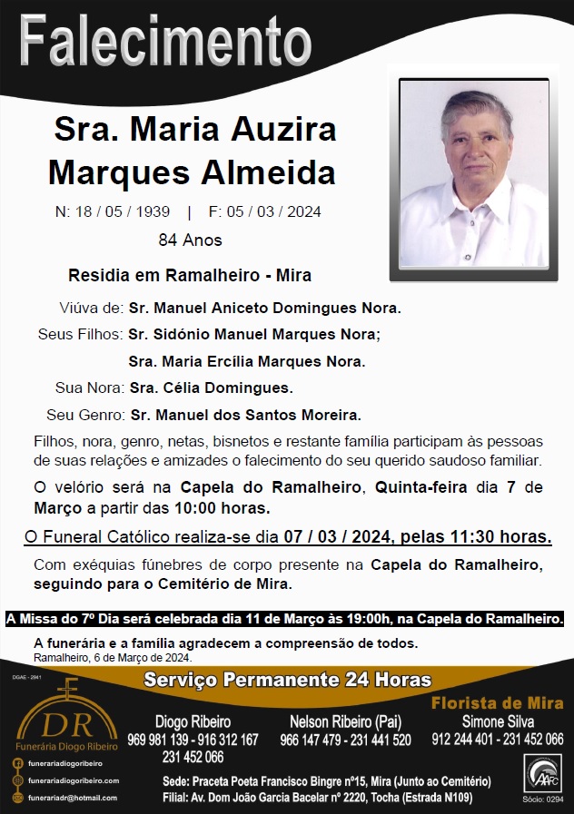 Sra. Maria Auzira Marques Almeida