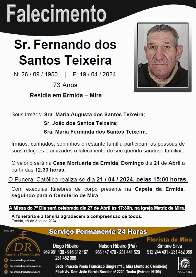 Sr. Fernando dos Santos Teixeira