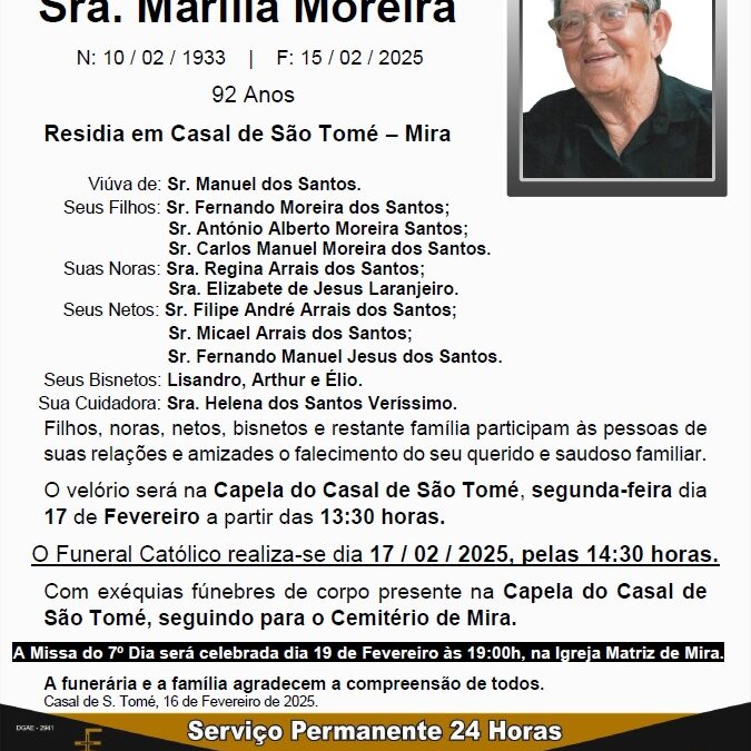 Sra. Marilia Moreira