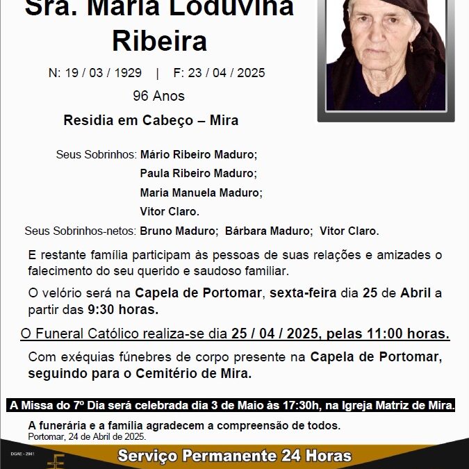 Sra. Maria Loduvina Ribeira