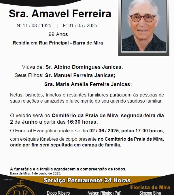 Sra. Amavel Ferreira