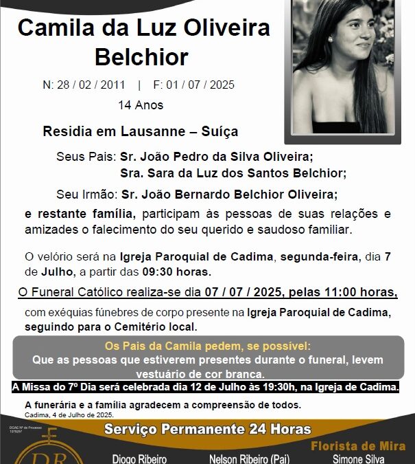 Camila da Luz Oliveira Belchior
