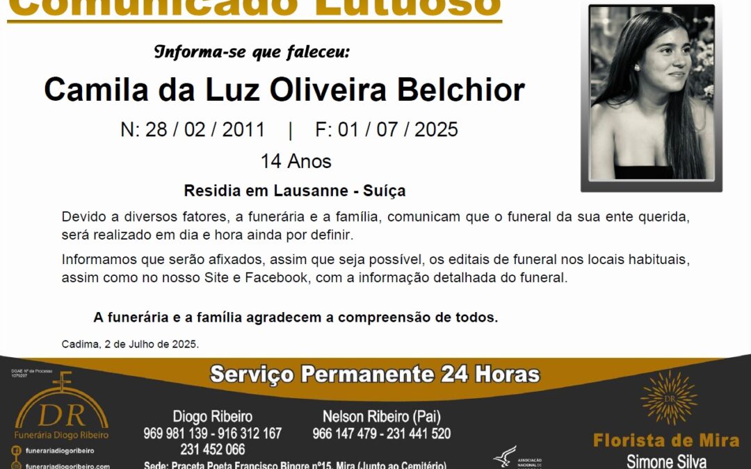 Camila da Luz Oliveira Belchior