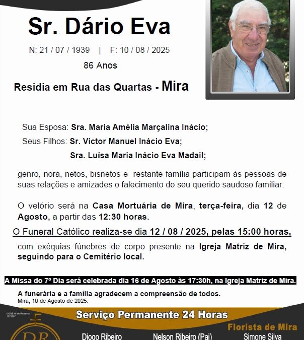 Sr. Dário Eva