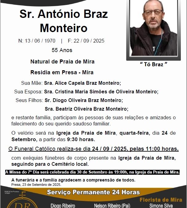 Sr. António Braz Monteiro