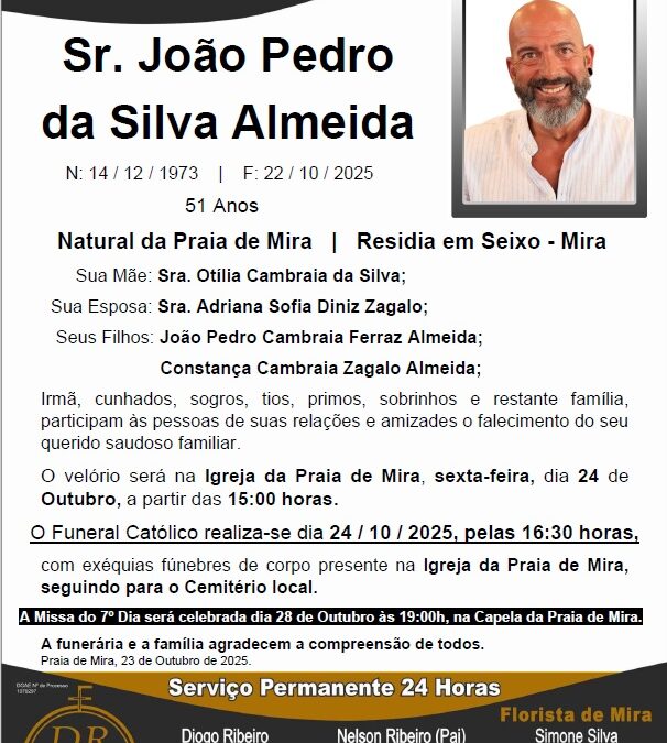 Sr. João Pedro da Silva Almeida