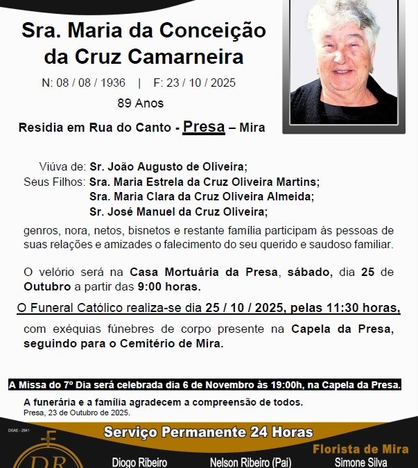 Sra. Maria da Conceição da Cruz Camarneira