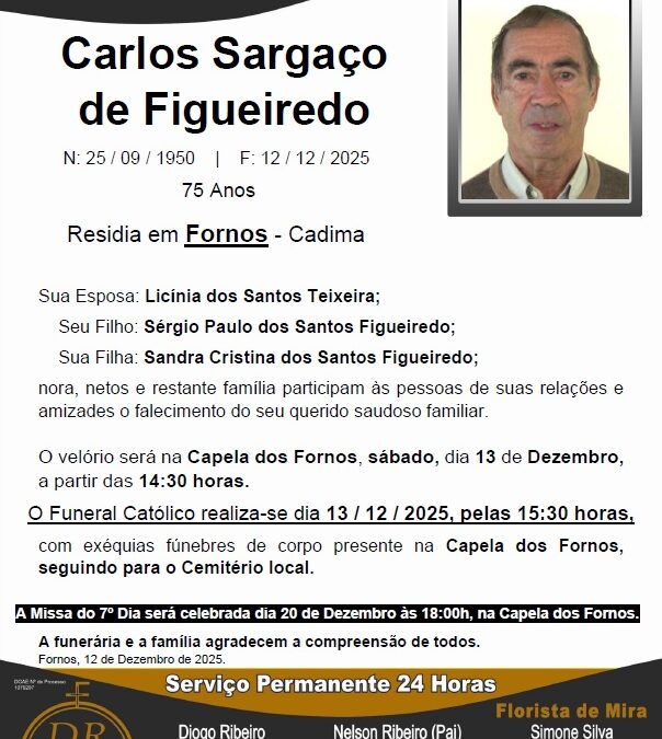 Sr. Carlos Sargaço de Figueiredo