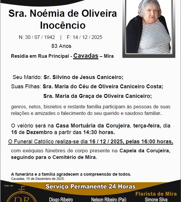 Sra. Noémia de Oliveira Inocêncio