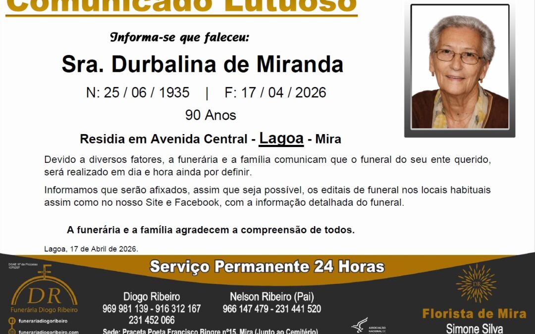 Sra. Durbalina de Miranda