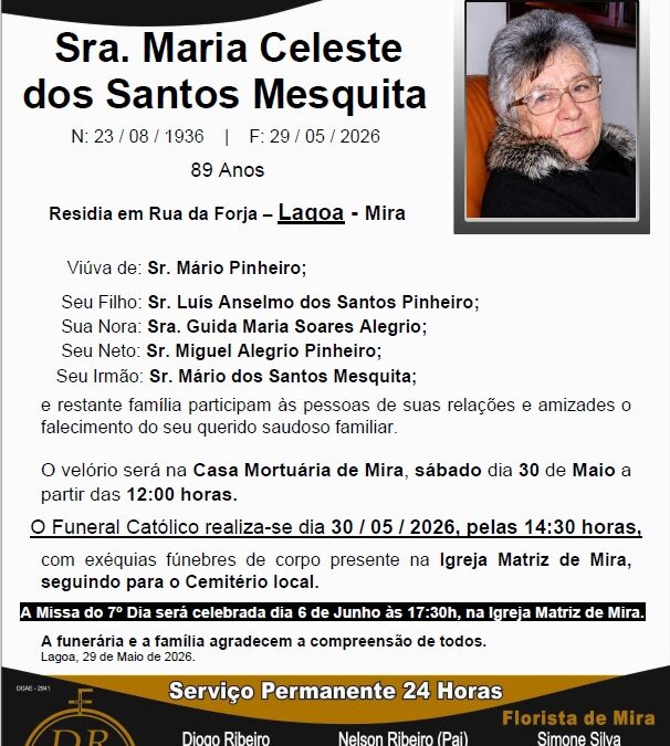 Sra. Maria Celeste dos Santos Mesquita