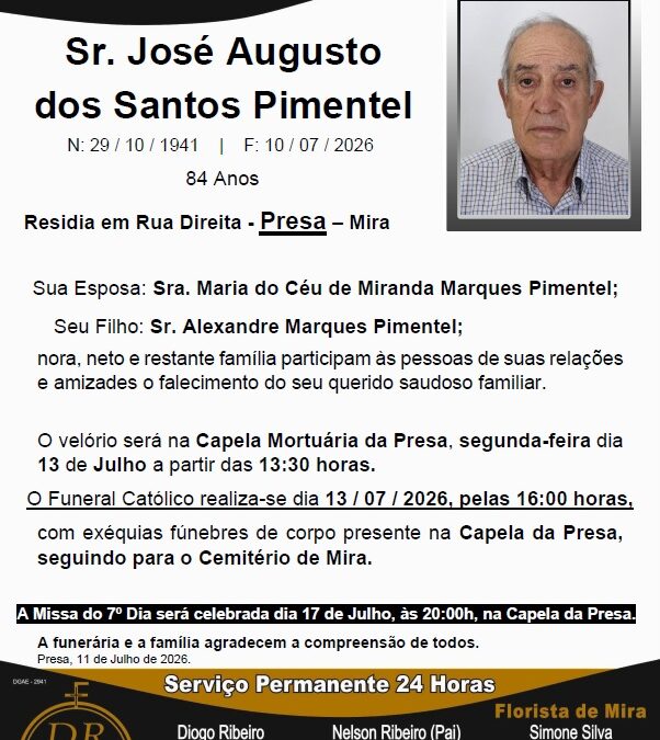 Sr. José Augusto dos Santos Pimentel