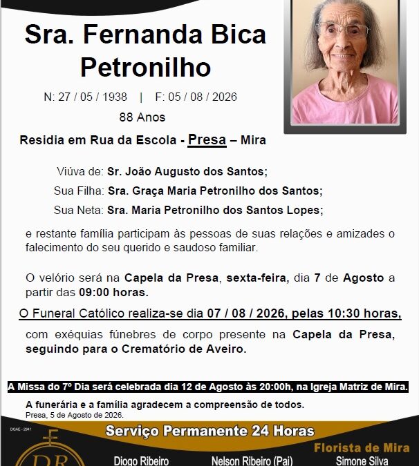 Sra. Fernanda Bica Petronilho