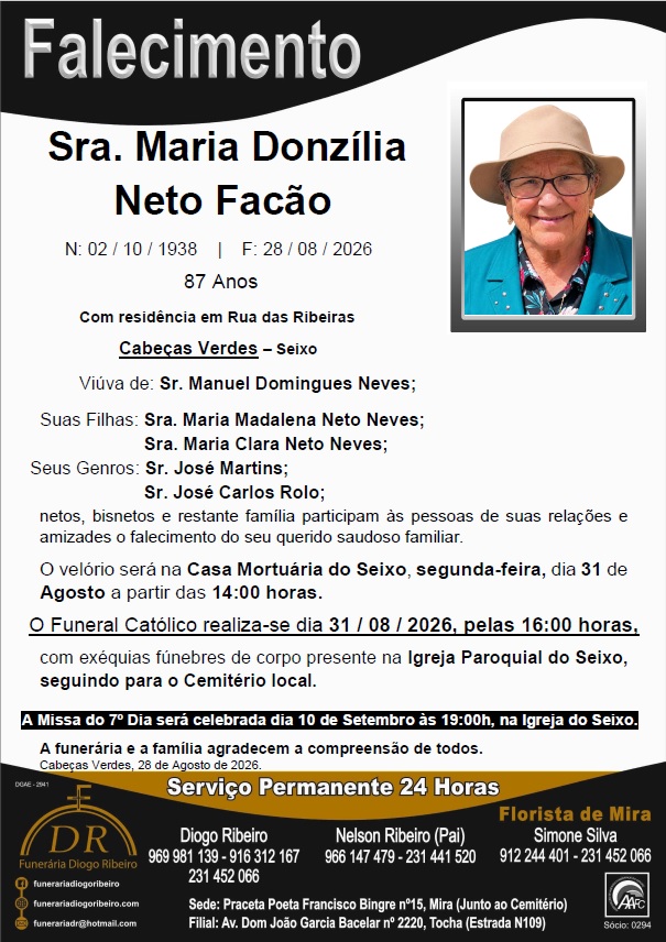 Sra. Maria Donzília Neto Facão