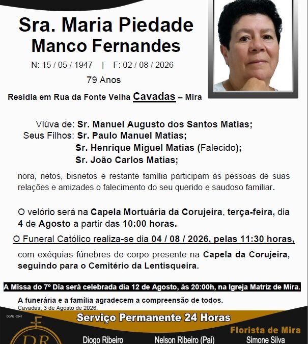 Sra. Maria Piedade Manco Fernandes