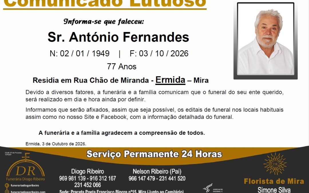 Sr. António Fernandes
